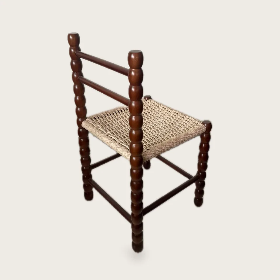 Bobbin Cord-Seat Chair view 2