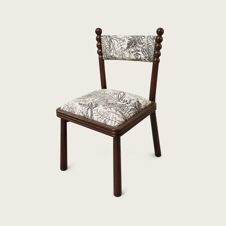 Bobbin Fern-Jacquard Chair