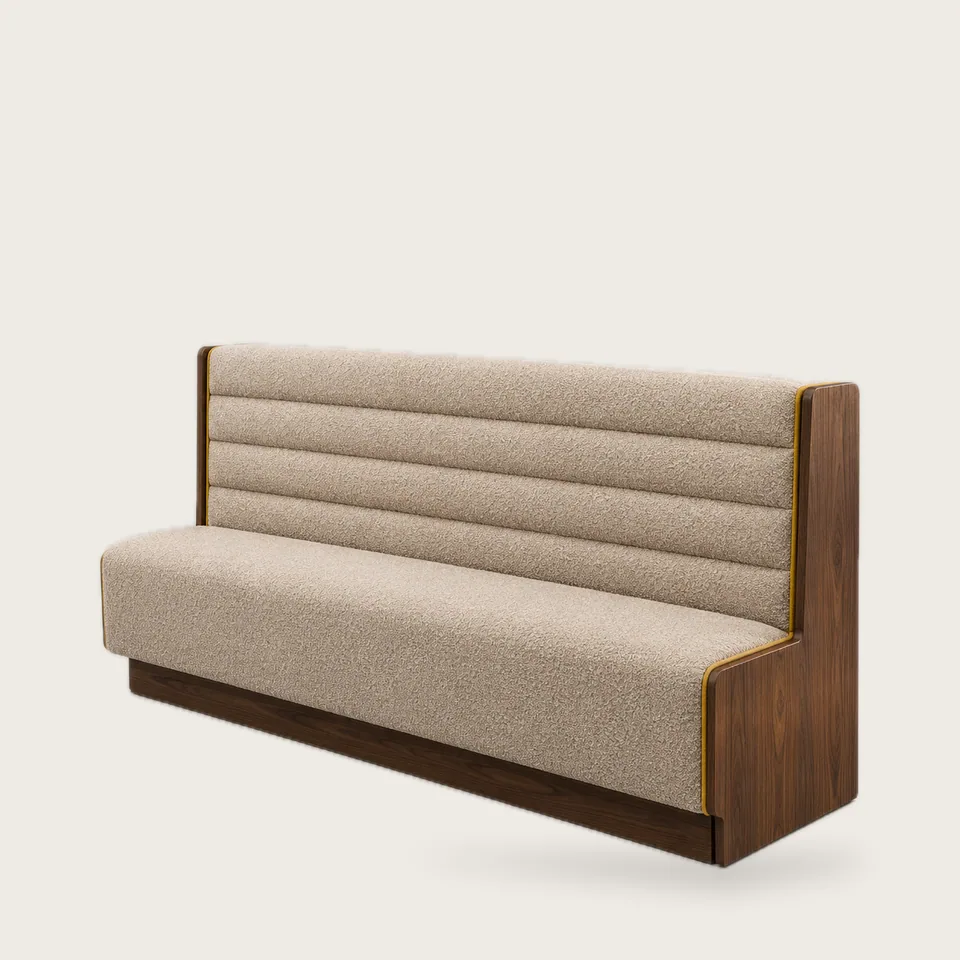 Harrow Walnut-End Booth