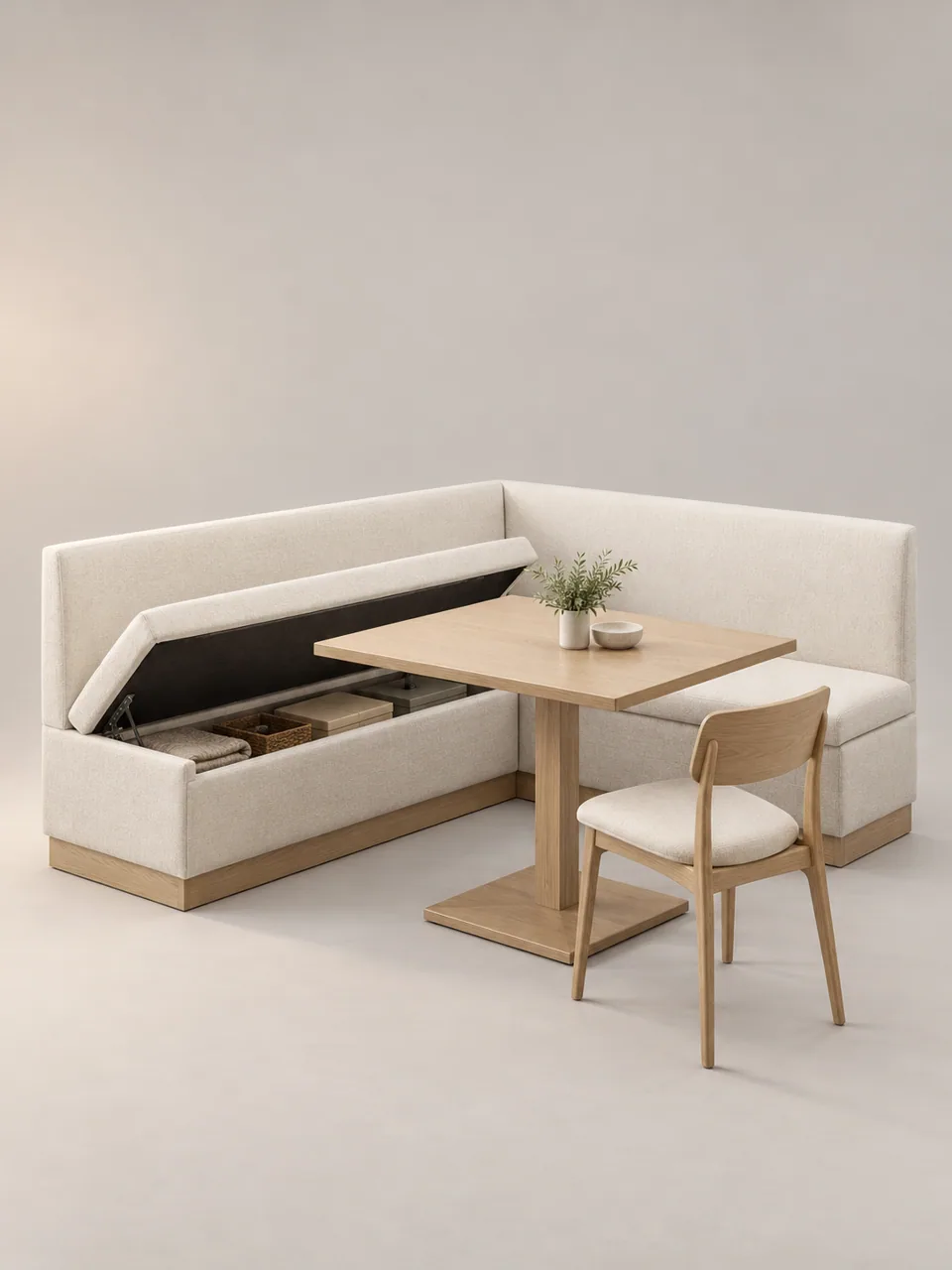 Lift-Seat Storage Nook