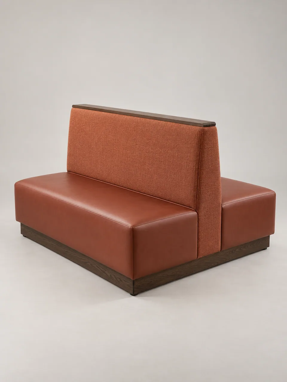 Terracotta Back-to-Back Booth